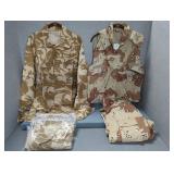 5 MENS MILITARY SURPLUS LONG SLEEVE SHIRTS