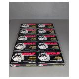10 BOXES WOLF 223 REM. 62 GR. COPPER FMJ