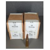 4 BOXES .308 WIN (7.62X51MM)