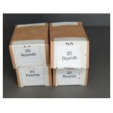 4 BOXES .308 WIN (7.62X51MM)