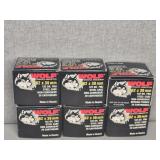 6 BOXES WOLF 7.62 X 39MM, 122GR. FMJ