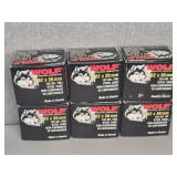 6 BOXES WOLF 7.62 X 39MM, 122GR. FMJ