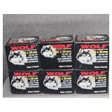 6 BOXES WOLF 7.62 X 39MM, 122GR., HOLLOW POINT