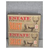 2 BOXES ESTATE CARTRIDGE INC. 270 WIN., 130GR.