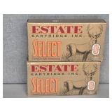 2 BOXES ESTATE CARTRIDGE INC. 7MM REM. MAG., 160GR