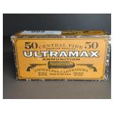 BOX ULTRAMAX 45 COLT 200 GR. ROUND NOSE FLAT POINT