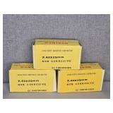 3 BOXES NORINCO 7.62X25MM