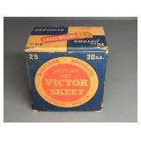 VINTAGE PETERS VICTOR SKEET 20 GA., 2 1/2" AMMO