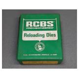 RCBS CASE WITH UNKNOWN SIZE DIES