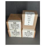 4 BOXES 308 WIN. (7.62 X 51 MM)