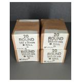 4 BOXES 308WIN. (7.62X51MM) *SOME MAY HAVE DAMAGE*