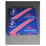 2 BOXES AMERICAN AMMUNITION 38 SPL., 158GR.