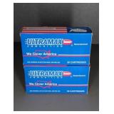 2 BOXES ULTRAMAX AMMUNITION 38 SPL., 158GR.