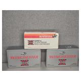 3 BOXES WINCHESTER 358 WIN., 200 GR. SILVER TIP