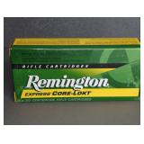 BOX OF REMINGTON 350 REMINGTON MAGNUM, 200 GR.