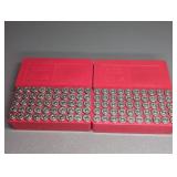 2 PLASTIC CASES 50RNDS 38 SPL. SNUB NOSE