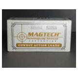 50 RND BOX MAGTECH 45 COLT, 250 GR. L-FLAT