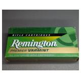 BOX REMINGTON 221 REMINGTON FIREBALL, 50GR.