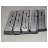 (5) 8 RND 45 ACP SINGLE STACK MAGAZINES