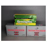 3 BOXES 7MM-08 REM., 140GR., REMINGTON/ WINCHESTER