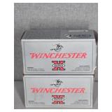 2 BOXES WINCHESTER SUPER-X 22 HORNET, 46GR., HP