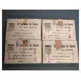 4 BOXES FAMAE 308 WIN. (7.62 MM NATO)