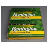 2 BOXES REMINGTON 6MM REM, 100 GR.