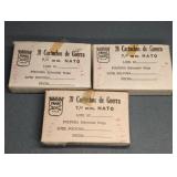 3 BOXES FAMAE 308 WIN. (7.62 MM NATO)