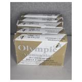 5 BOXES OLYMPIC AMMUNITION 8X57MM JS FMJ, 180 GR.