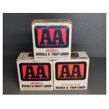3 BOXES WINCHESTER AA LOAD 12 GA. SHOT SHELLS