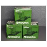 3 BOXES REMINGTON 12 GA. DUCK/ PHEASANT LOAD