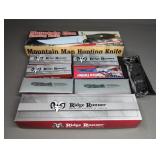 (9) FIXED & FOLDING KNIVES - HUNTING & TACTICAL