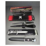 (3) REPRODUCTION WWII KNIVES