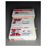 3 BOXES WINCHESTER 358 WIN., 200GR. SILVER TIP