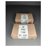 (2) 50 RND BOXES 303 BRITISH (7.7 X56R BALL R1M3Z)