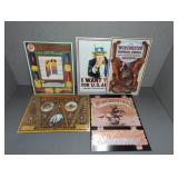 5 HUNTING RELATED METAL SIGNS