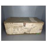 VINTAGE WOOD US FOOT LOCKER