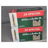 2 BOXES SELLIER & BELLOT 357 MAG., 158GR. FMJ