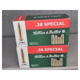2 BOXES SELLIER & BELLOT 357 MAG., 158GR. FMJ