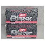 2 BOXES CCI BLAZER 357 MAG., 158GR. JHP