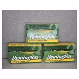 3 BOXES REMINGTON 25-06 REM., 120 GR., CORE-LOKT