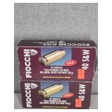 2 BOXES FIOCCHI 40 S&W, 180 GR., FMJFN