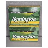 2 BOXES REMINGTON 25-06 REM., 120 GR., CORE-LOKT