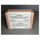 2 BOXES 7.62X39MM IN 10 RND STRIP CLIPS