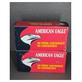 2 BOXES AMERICAN EAGLE 44 REM. MAG., 240 GR., JHP