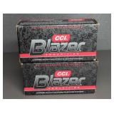 2 BOXES CCI BLAZER 44 REM. MAG., 240 GR., JHP