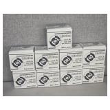 9 BOXES HUNTING CARTRIDGES 7.62 X 39MM, 122 GR.