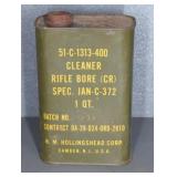 R.M. HOLLINGSHEAD CORP. RIFLE BORE CLEANER, FULL