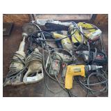 (9) OLDER POWER TOOLS - NOT TESTED