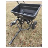 TOW BEHIND LAWN SPREADER